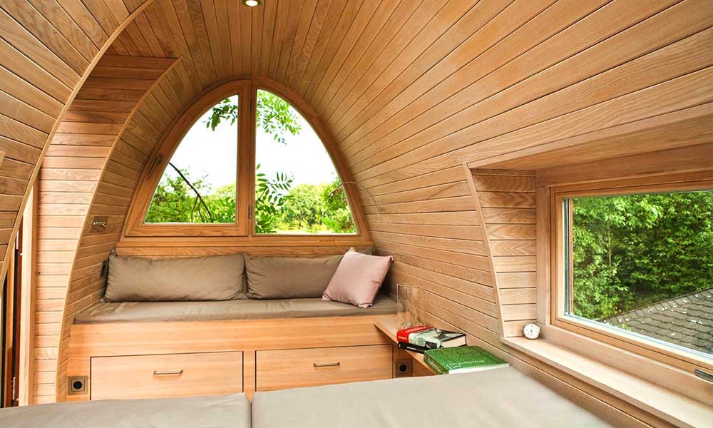 Проект небольшого деревянного дома из профилированного бруса камерной сушки, 71,5 м2